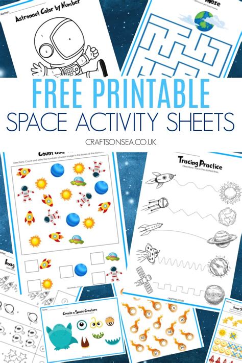 Printable Space Activities