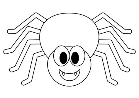 Printable Spider Cut Out