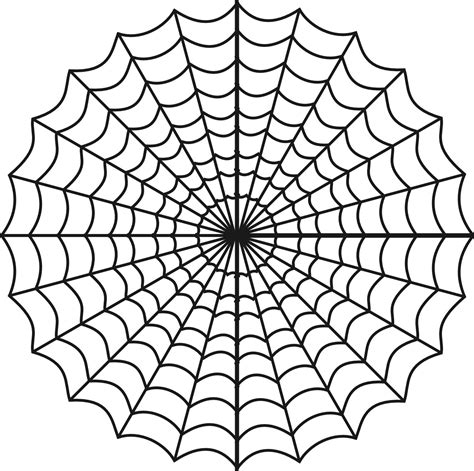 Printable Spiders Web