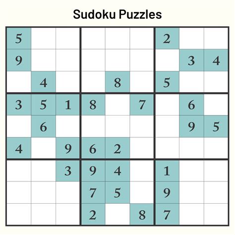 Printable Sudoku Puzzles Free