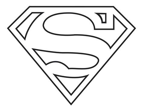 Printable Superman Emblem