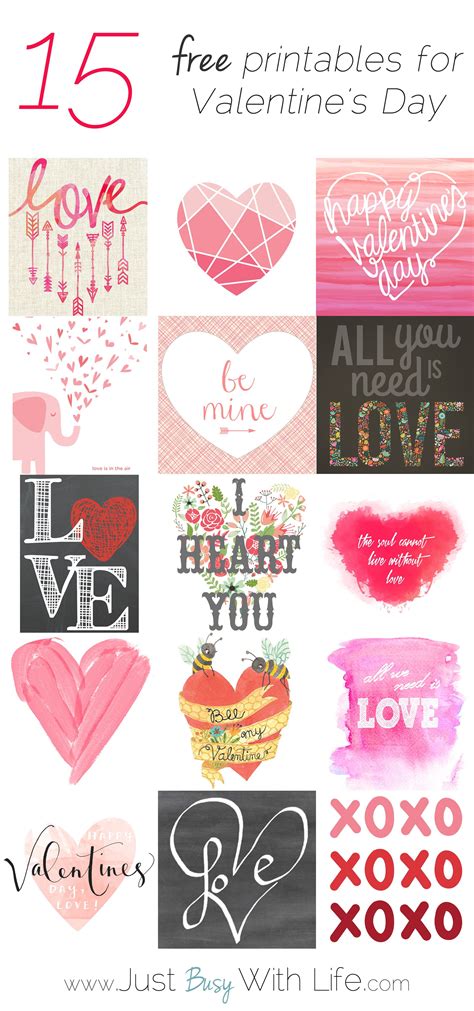 Printable Valentine Decor