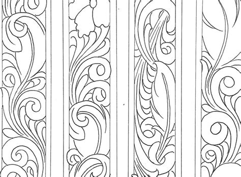 Printable Western Printable Leather Tooling Patterns