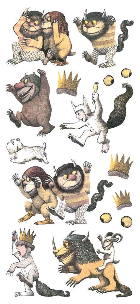 Printable Where The Wild Things Are Characters