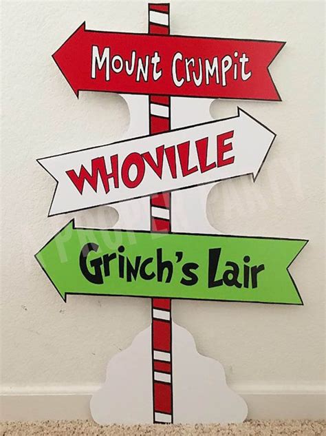 Printable Whoville Sign