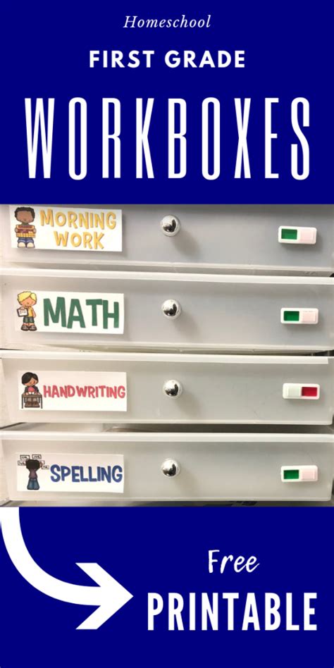 Printable Workboxes