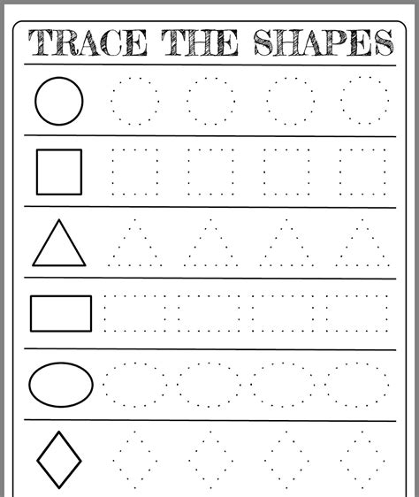 Printable Worksheets For Preschoolers