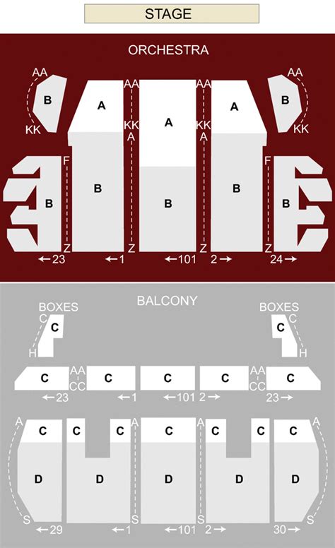 Proctors Theater Schenectady Seating Chart