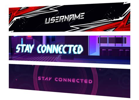 Profile Banner Twitch Template