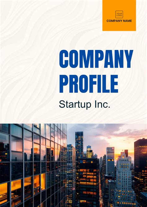 Profile Company Template