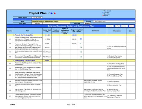 Project Mangement Template