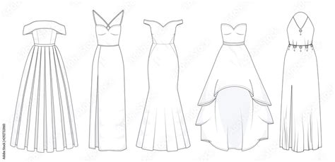 Prom Dress Template