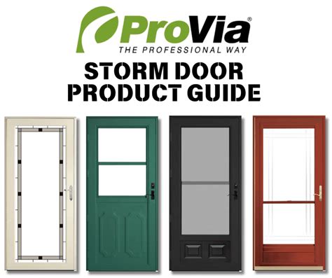 Provia Storm Doors Catalog