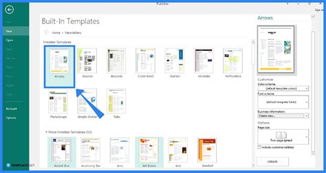 Publisher Newsletter Templates