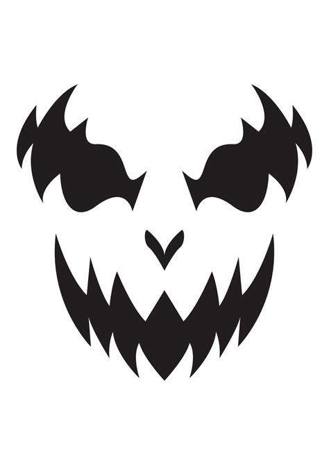 Pumpkin Carving Stencil Printable