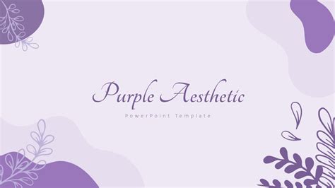 Purple Template Powerpoint