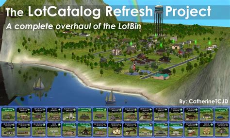 Putting Lots In Lot Catalog Sims 2