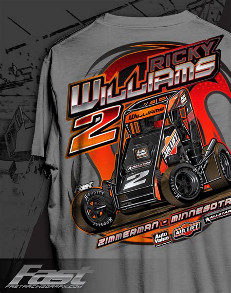 Racing T-shirt Design Templates