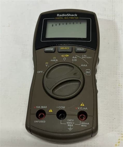 Radioshack True Rms Multimeter Catalog 22-813