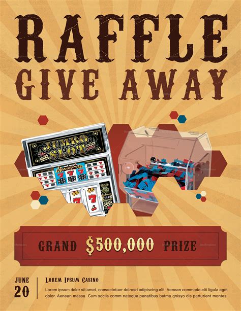 Raffle Flyer Template Word