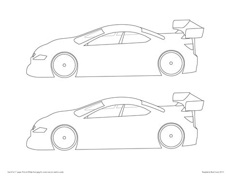 Rc Car Paint Template