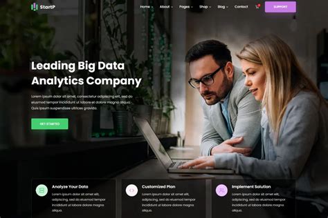 React Template Website