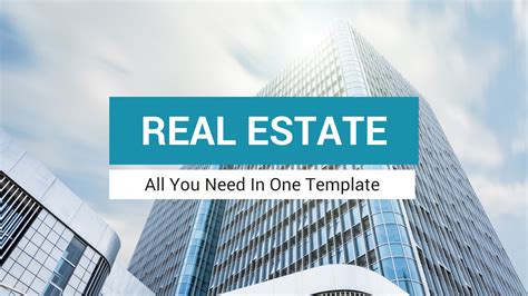 Real Estate Powerpoint Presentation Template