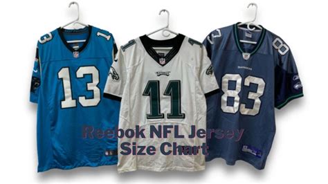 Reebok Nfl Jersey Sizing Chart