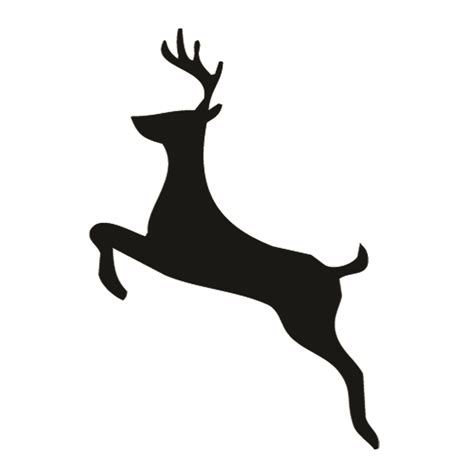 Reindeer Silhouette Printable