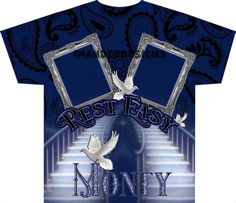 Rest In Peace Shirt Templates