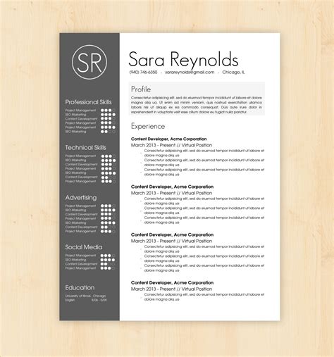 Resume Templates Hloom