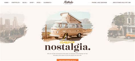 Retro Website Templates