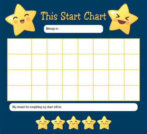 Reward Sticker Chart Printable Free