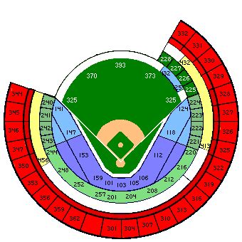 Riverfront Stadium Seating Chart