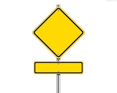 Road Sign Template