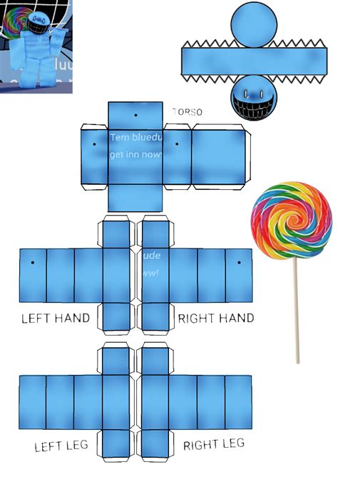 Roblox Papercraft Templates