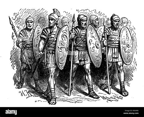 Roman Sword And Shield Drawing