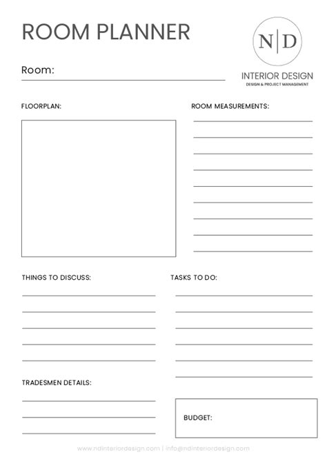 Room Design Template