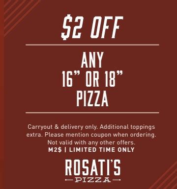 Rosatis Printable Coupon