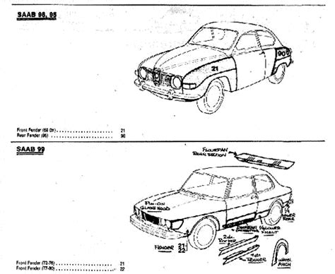 Saab 96 Parts Catalog