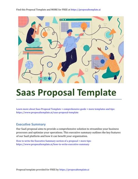 Saas Proposal Template