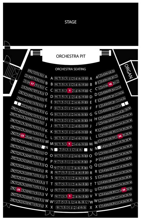 Saenger Theater Mobile Seating Chart