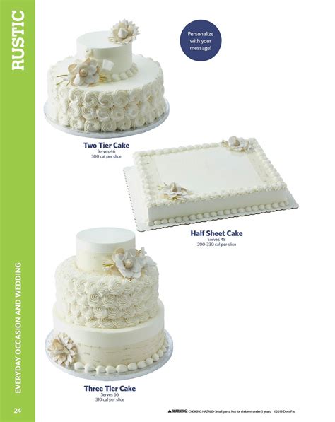 Sam's Club Tier Cakes Catalog