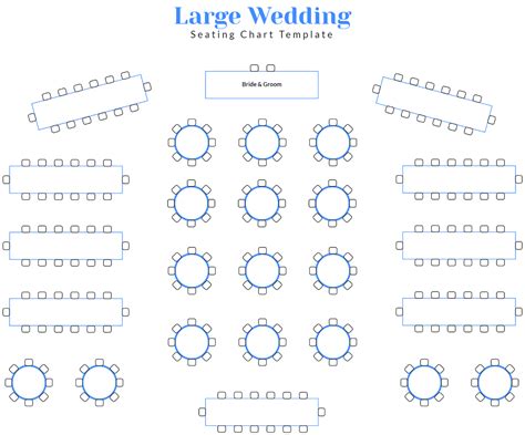 Sample Wedding Seating Chart Template