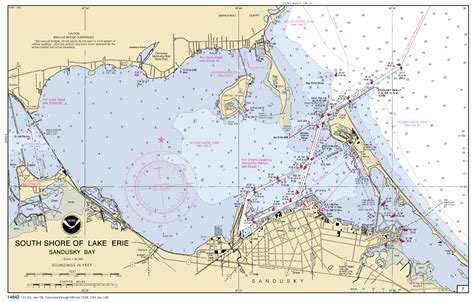 Sandusky Bay Depth Chart