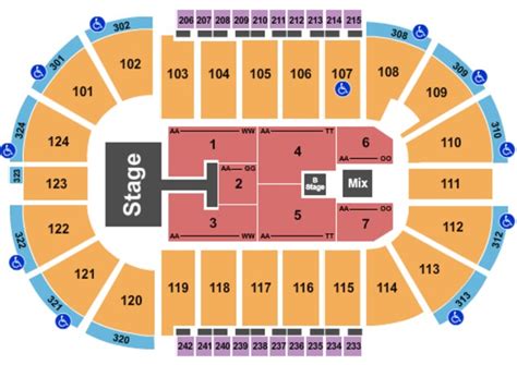 Santander Arena Reading Seating Chart