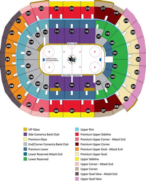 Sap Center San Jose Seating Chart