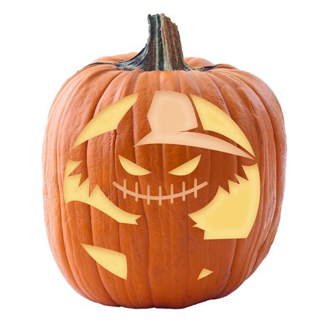 Scarecrow Pumpkin Carving Templates