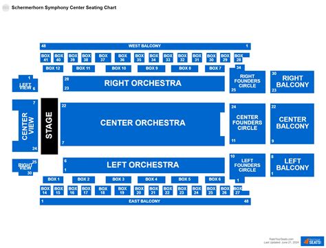 Schermerhorn Symphony Seating Chart