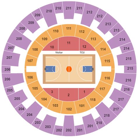 Schollmaier Arena Seating Chart